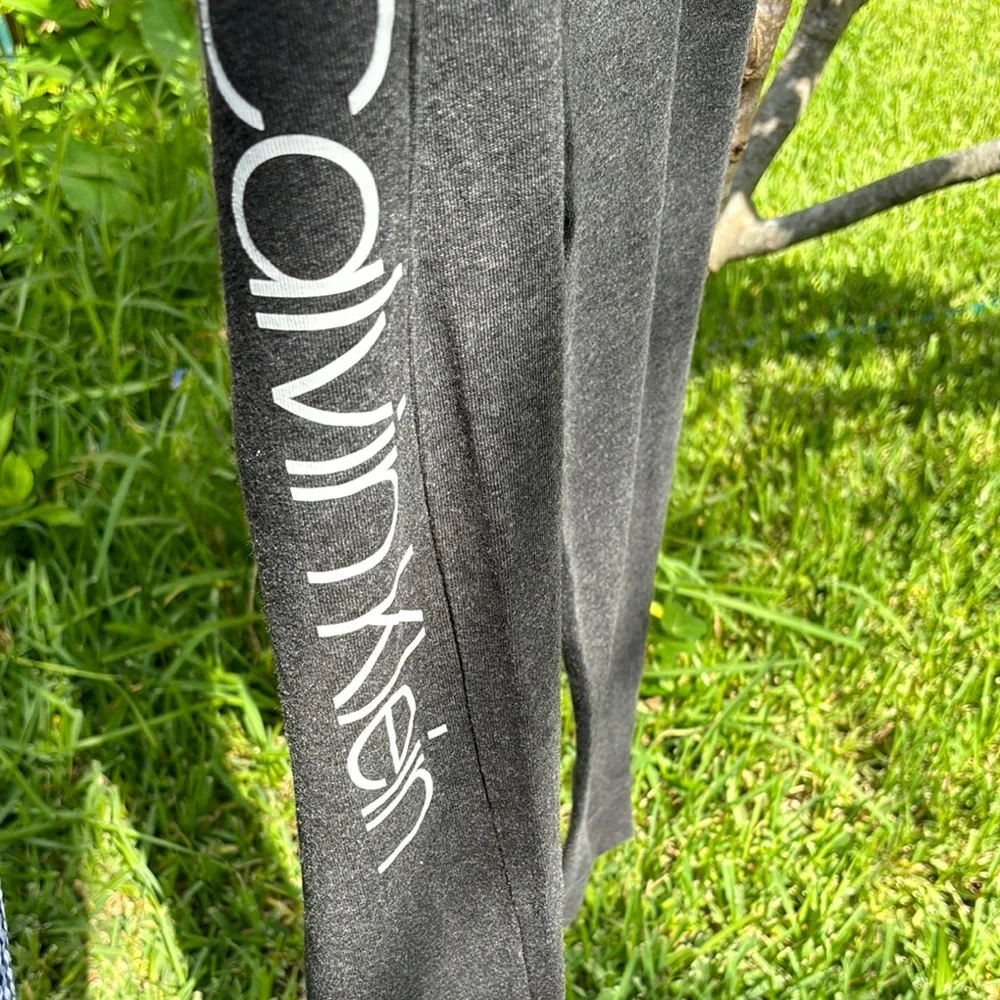 Calvin Klein Black Joggers with Tapered Fit